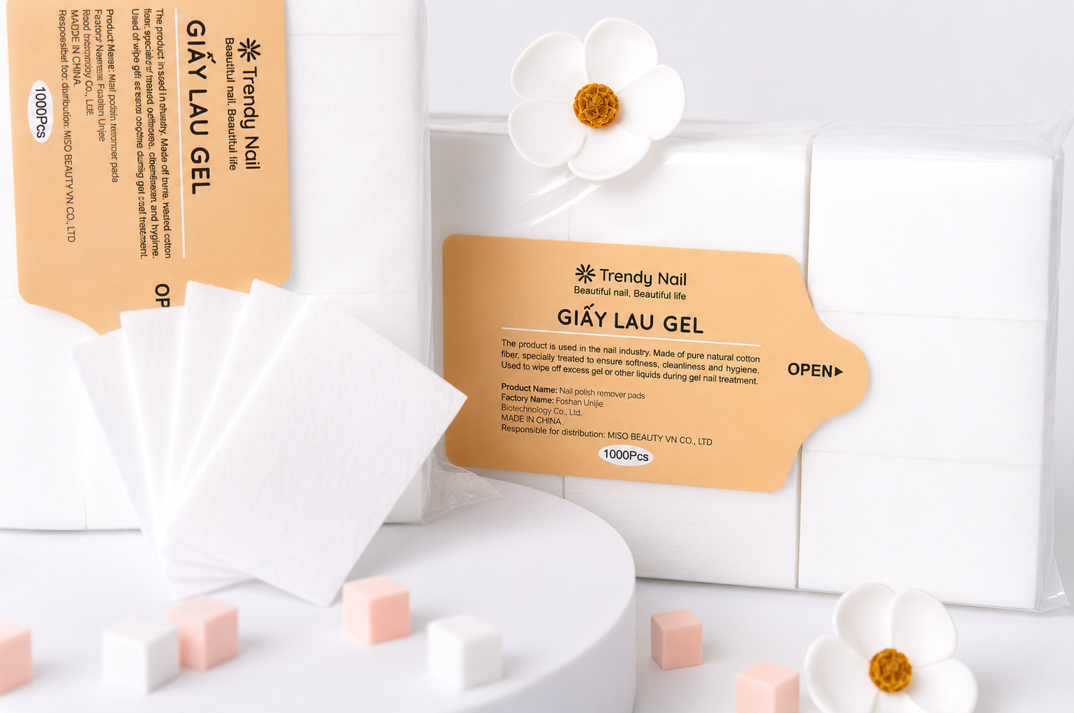 Giấy lau gel nail TRENDY NAIL giá tốt
